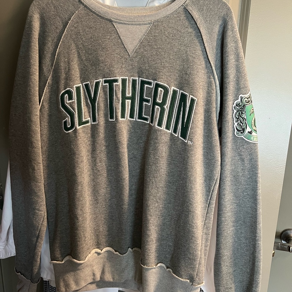 Grey Slytherin Sweatshirt